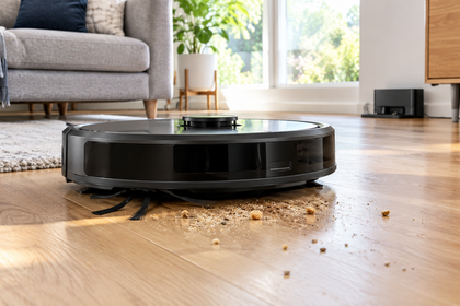 how does a robot vacuum work